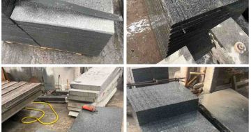 运城 芝麻黑地铺石材