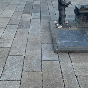 运城仿古石铺装效果