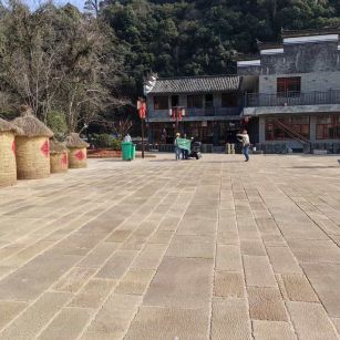 运城仿古石铺装效果