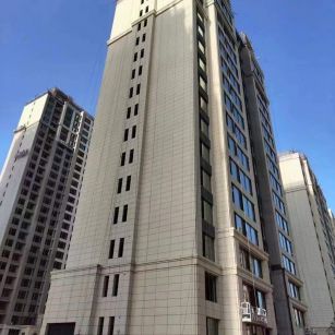 运城黄金麻高端小区，外墙干挂