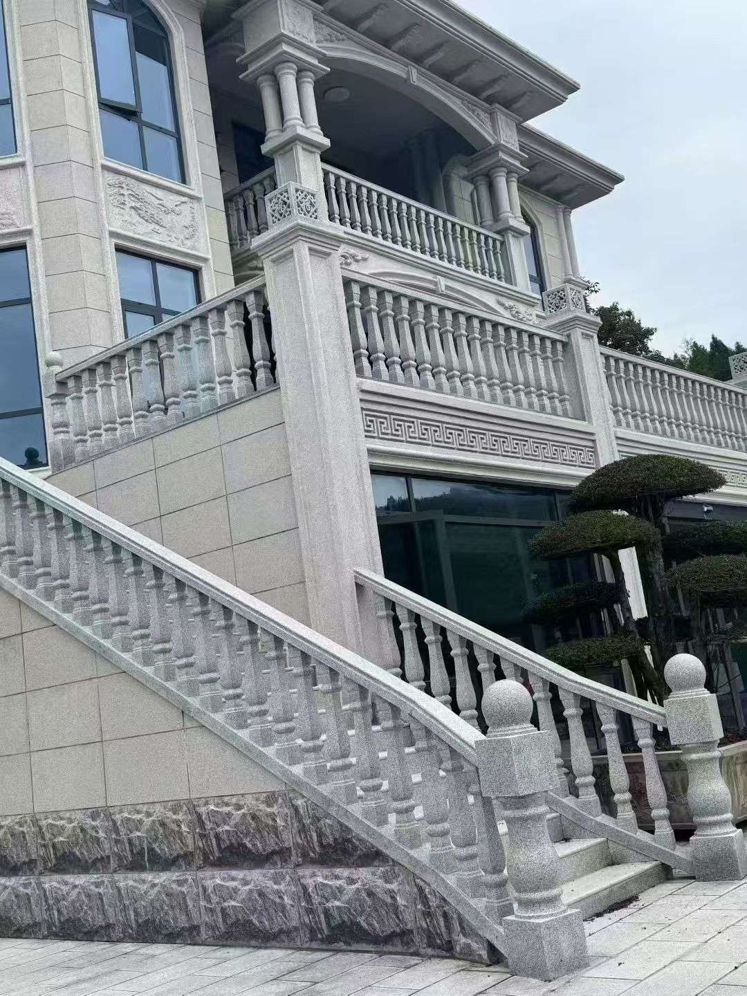 运城 芝麻白别墅，栏杆