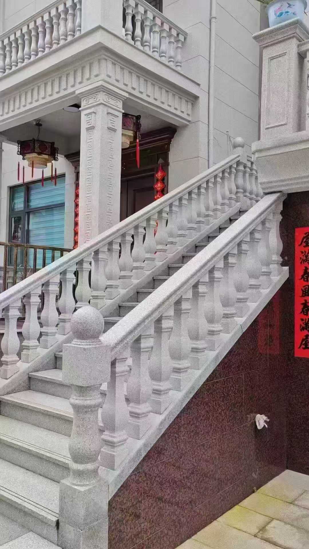 运城 天然石材 阳台庭院护栏、栏杆