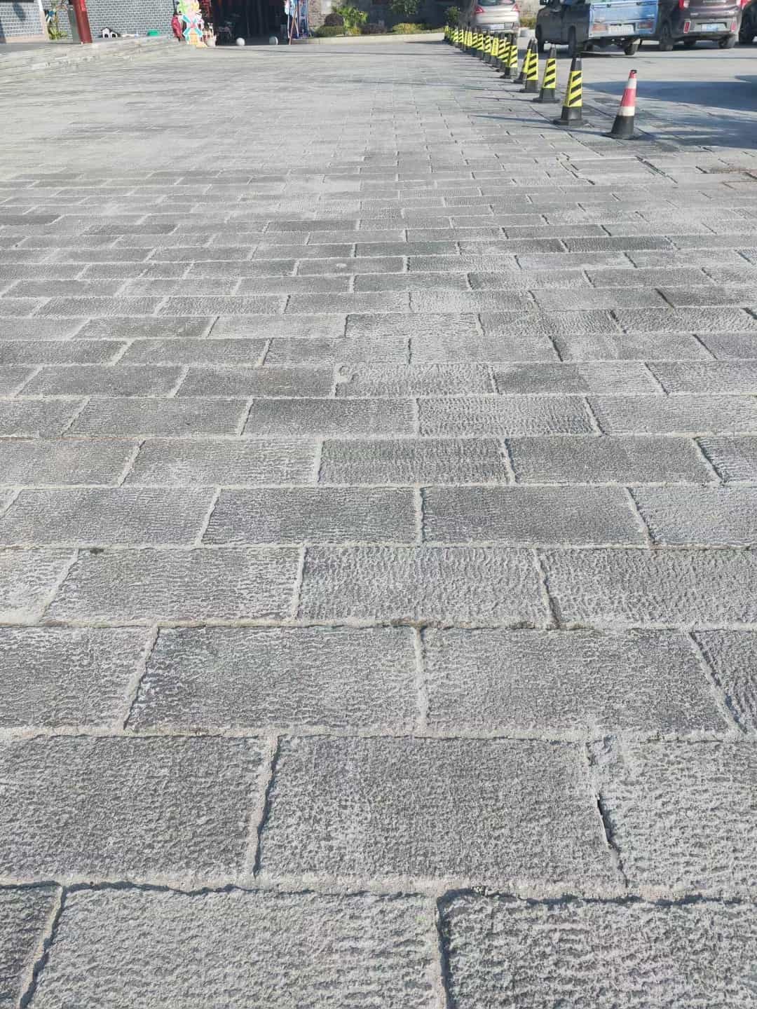 运城仿古石铺装效果