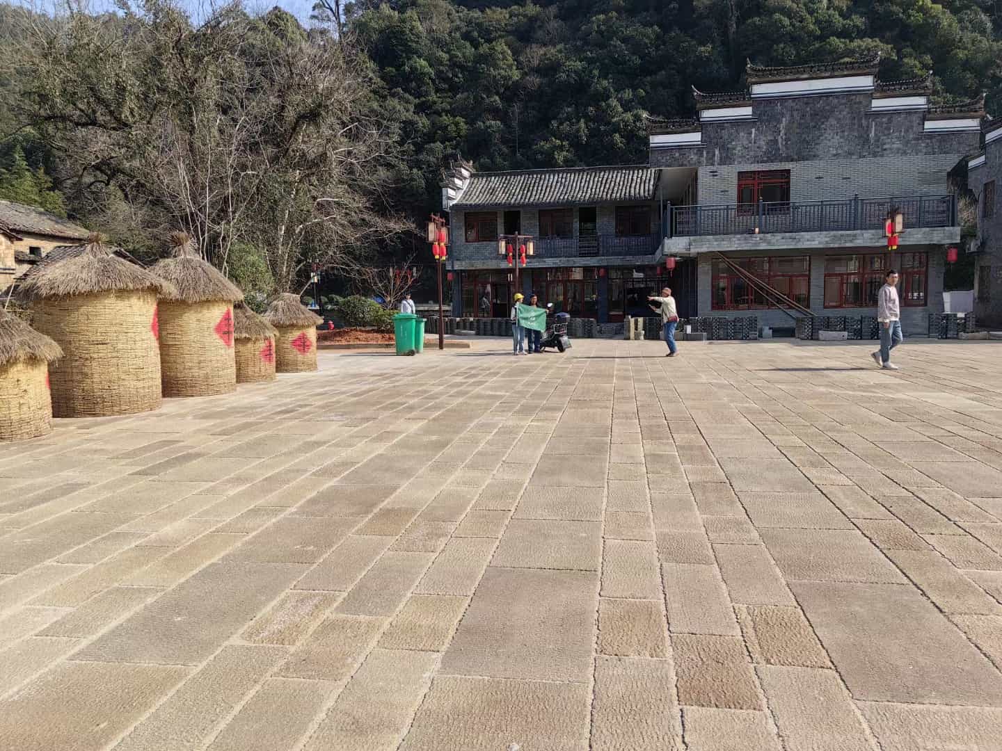 运城仿古石铺装效果