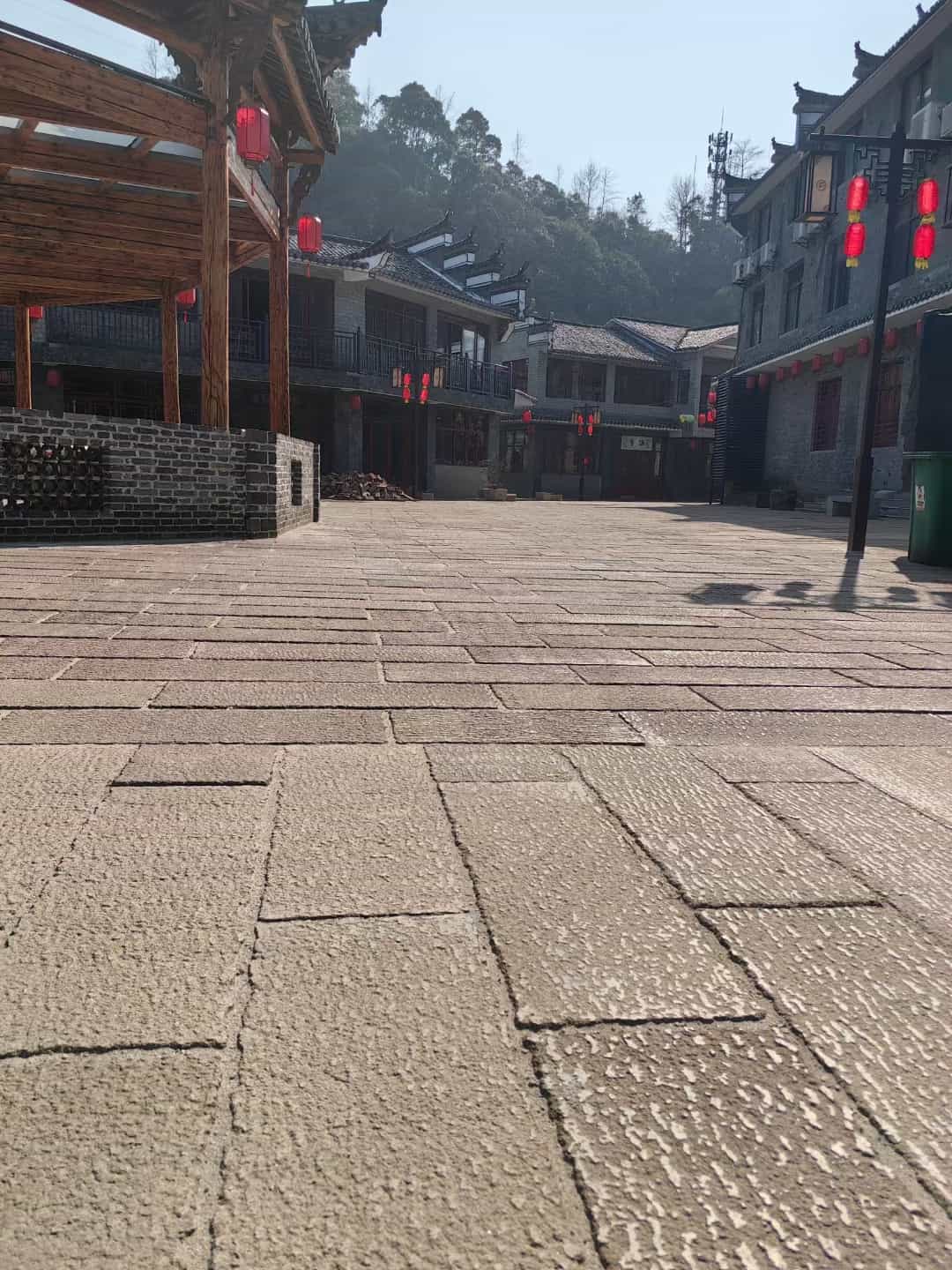 运城仿古石铺装效果