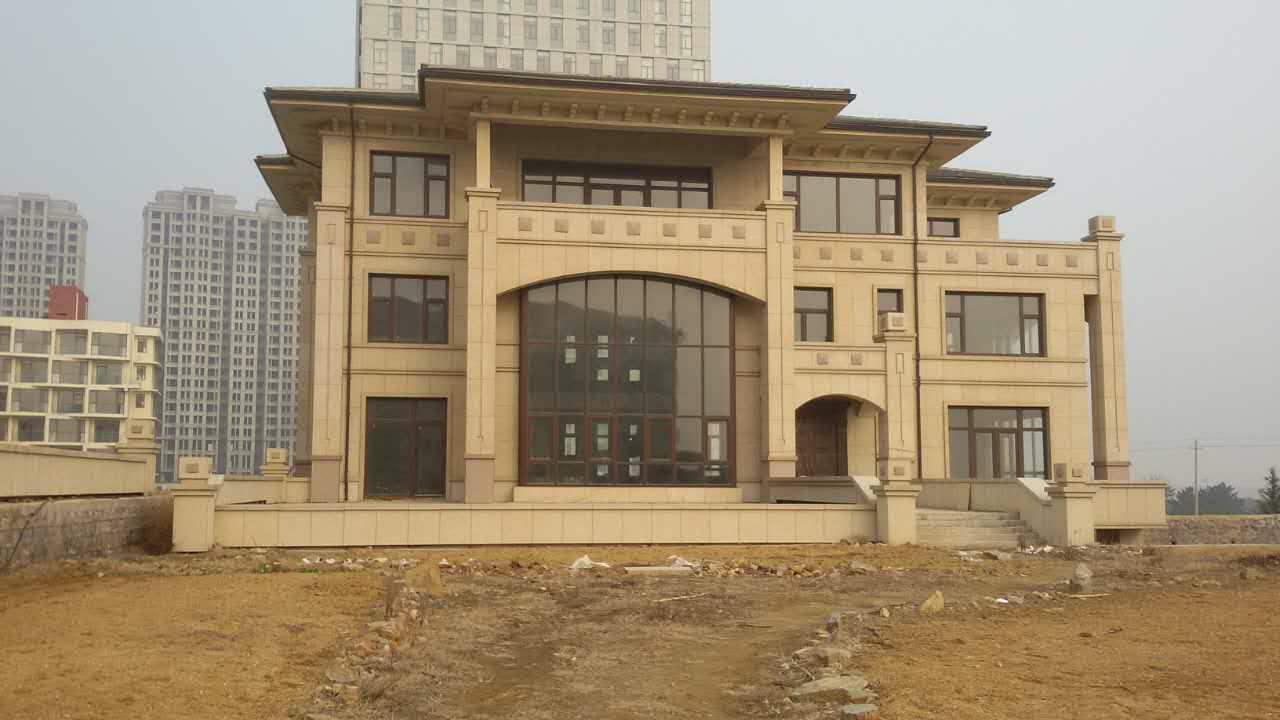 运城黄金麻外墙案例