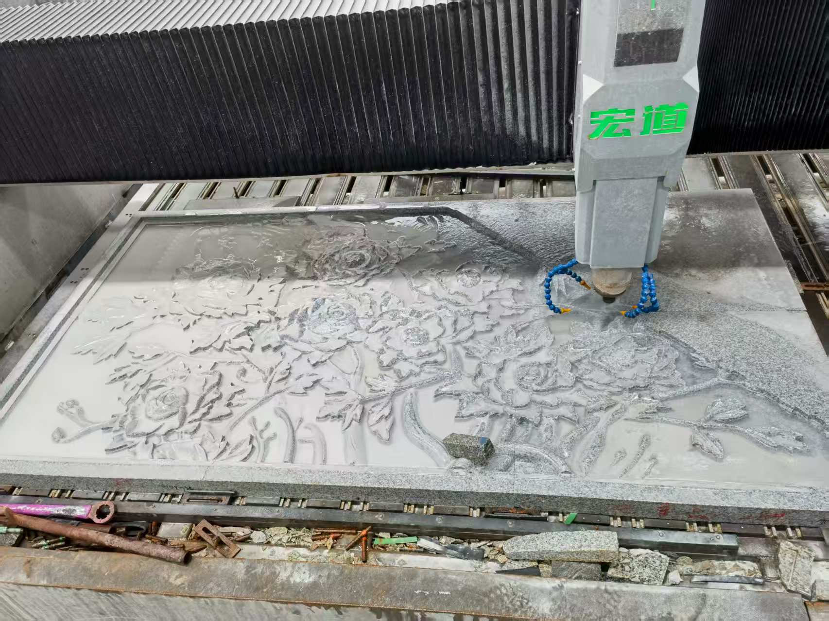 运城 别墅墙面石材雕刻