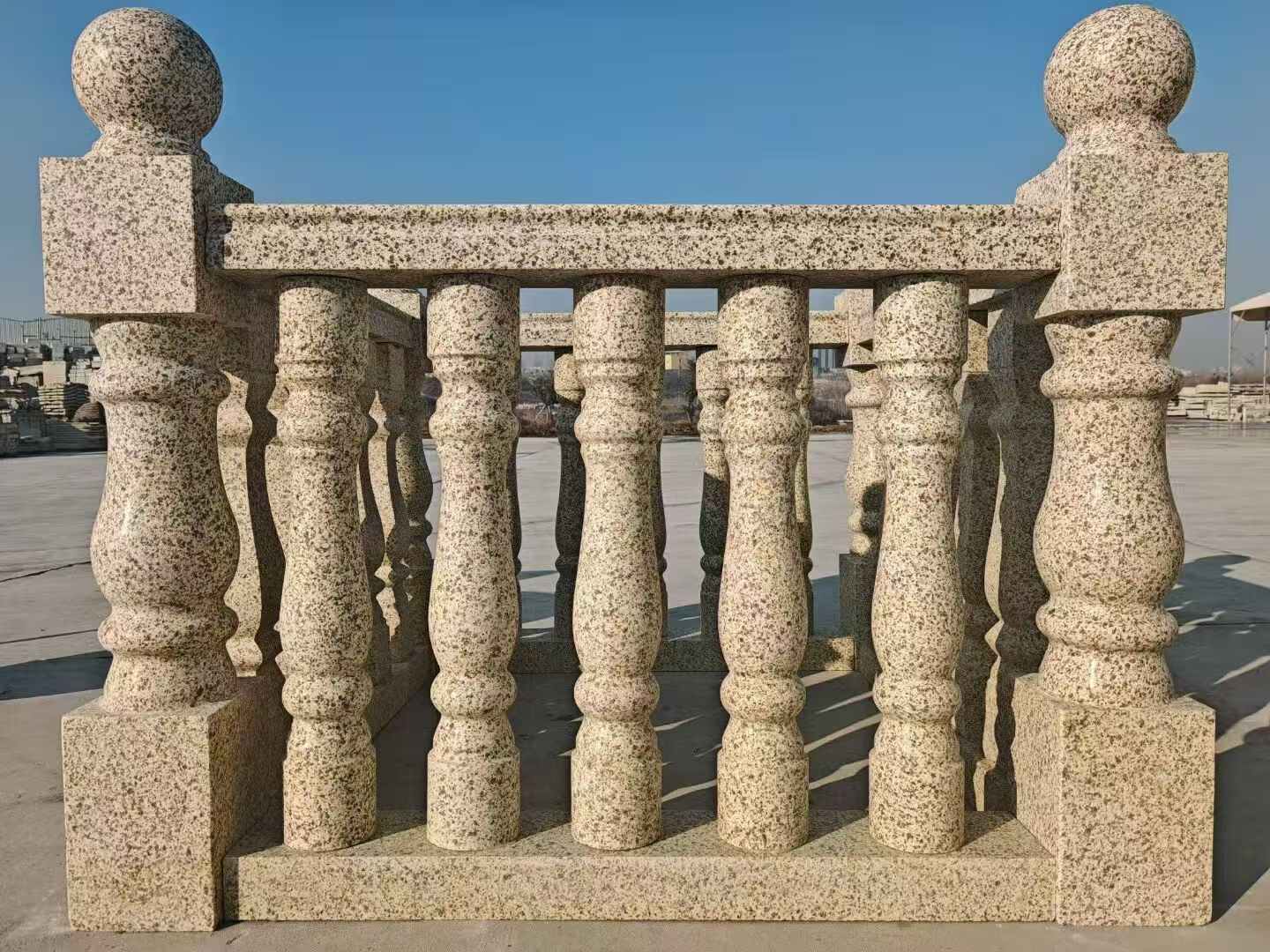 运城 黄金麻栏杆（扶手，花瓶柱，将军柱）