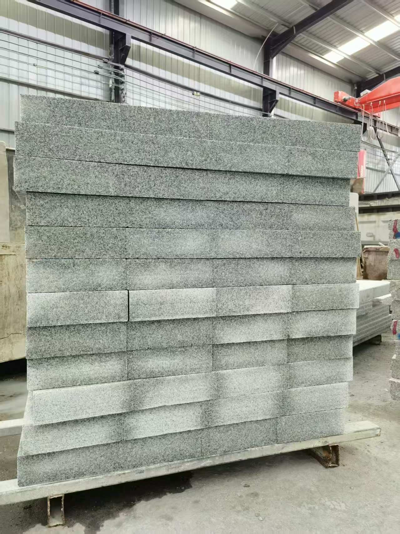 运城 芝麻白10公分300*600广场地铺，A料定制，尺寸标准，厚薄均匀