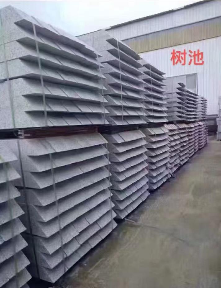 运城 芝麻灰切头树池